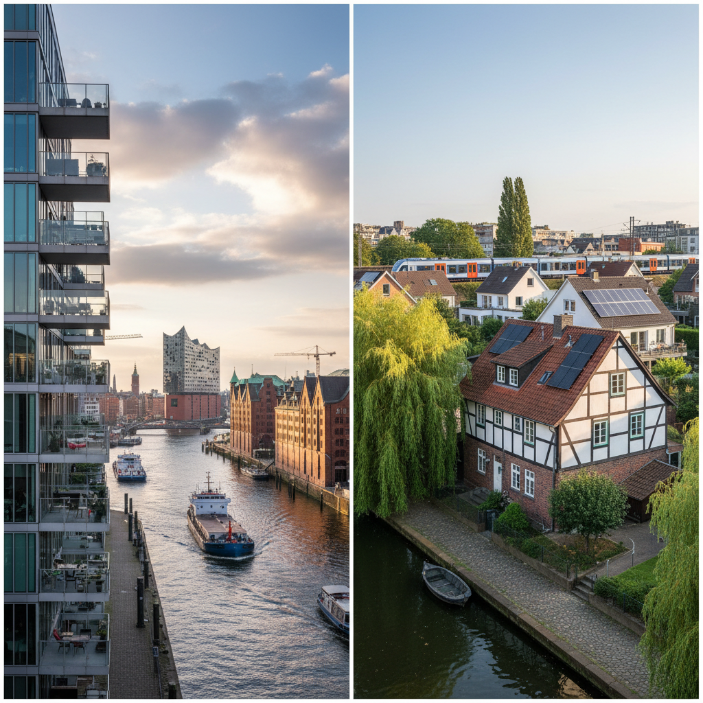 Entdecken Sie die Immobilienmärkte in Hamburg und Stade: attraktive Preise, moderne Wohnkonzepte und Chancen für Investoren und Käufer.